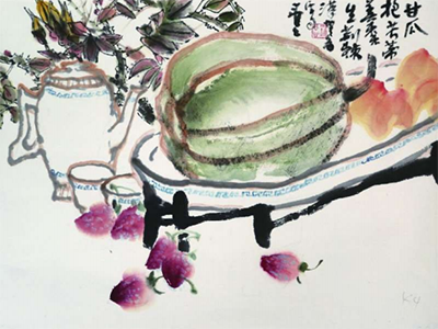 甘瓜图