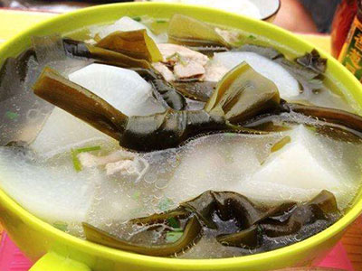 萝卜海带排骨汤