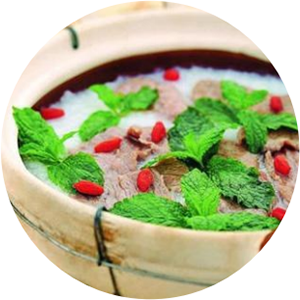 枸杞牛肉粥